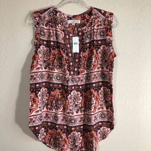 LOFT Tops - Loft sleeveless blouse